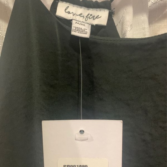 ***SOLD***LOVE FIRE BODYSUIT - Picture 3 of 3